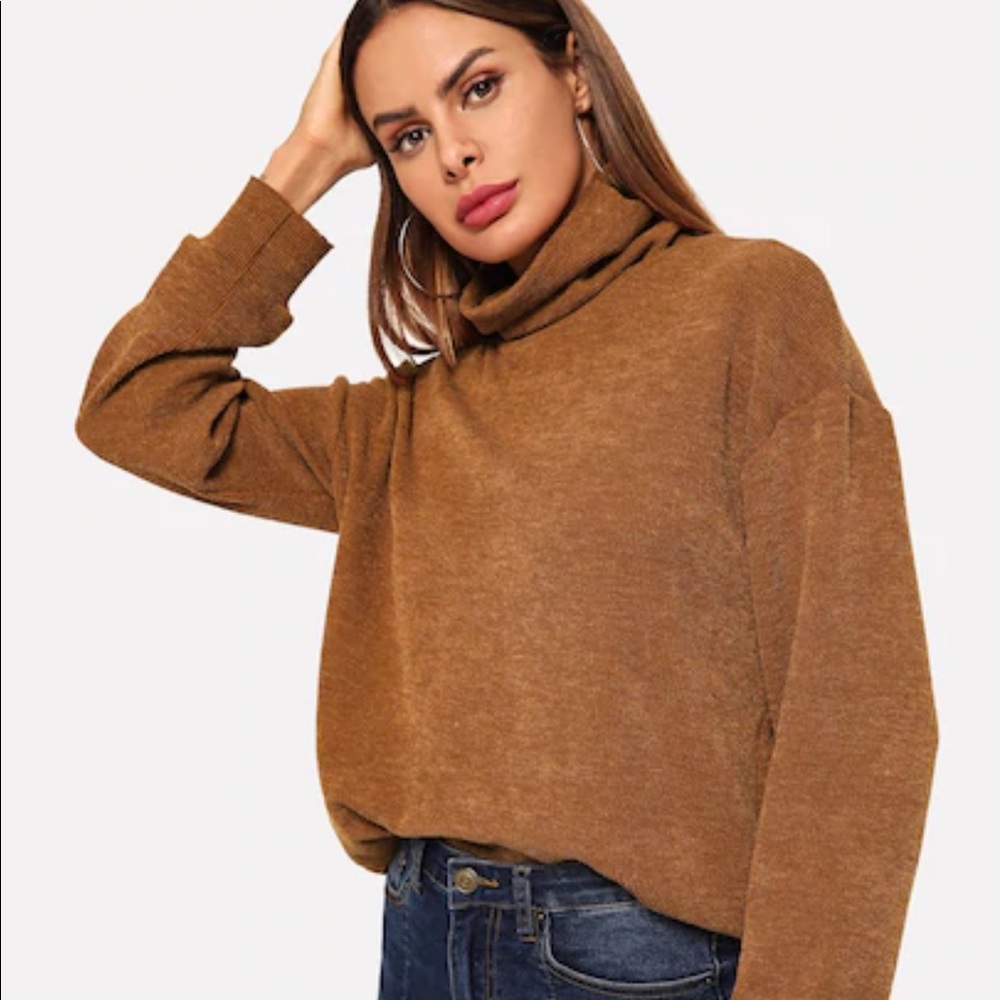 ❖ High Neck Pull Over Sweater ❖ - Picture 3 of 3